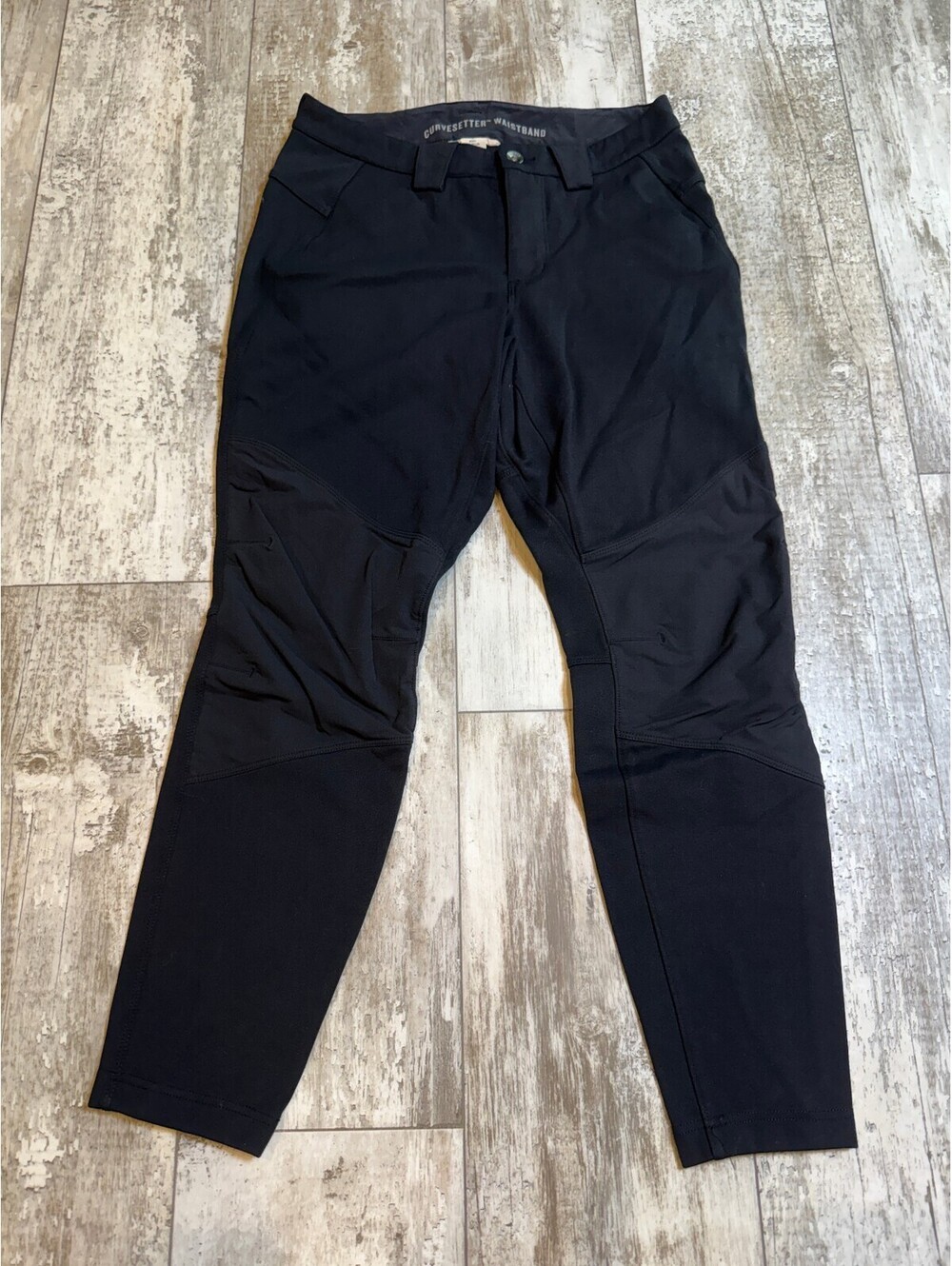Duluth Trading Womens 8 Black Curve Setter Pants Stretch Outdoor